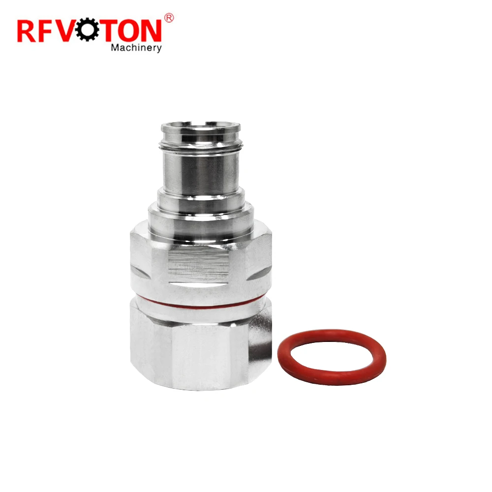 4.3-10 Female to 7/8 Cable Connector Low PIM RF Adapter for 5G & Telecom Infrastructure