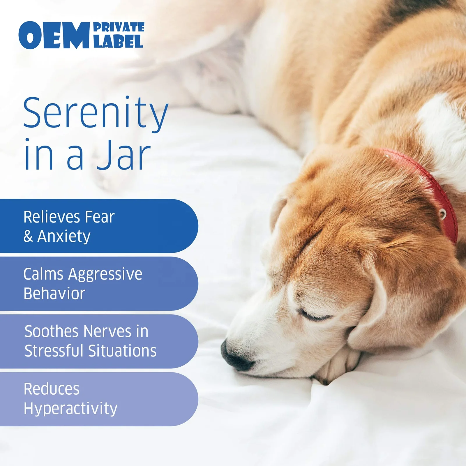 Hemq успокаивающее жевание для собак органических Угощение частная