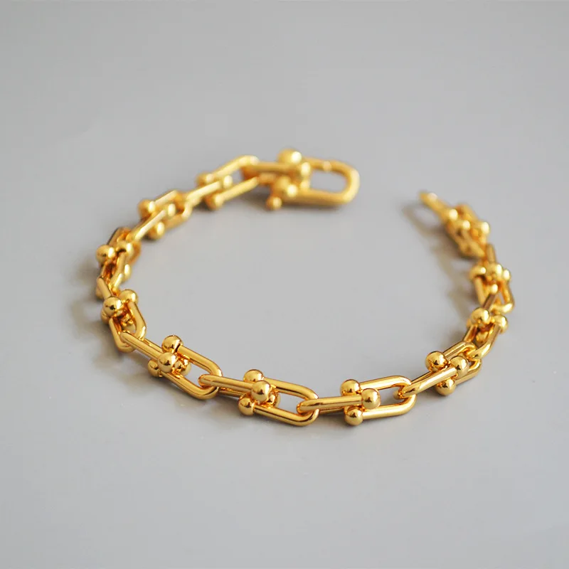 Lock Brass Gold Plated Chains