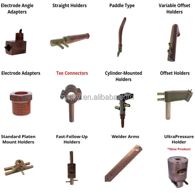 Electrodes Holder To Fix Welding Tips For Spot Welders Ecu Material