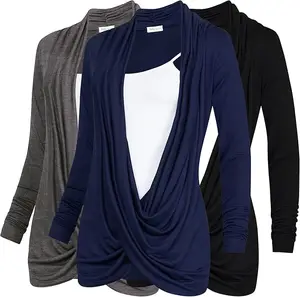 New Style Long-Sleeve Nursing Top / Nursing Blouse Cardigan Sweater - Women's Lightweight Postpartum Clothing