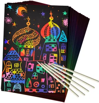 rainbow magic scratch paper for kids