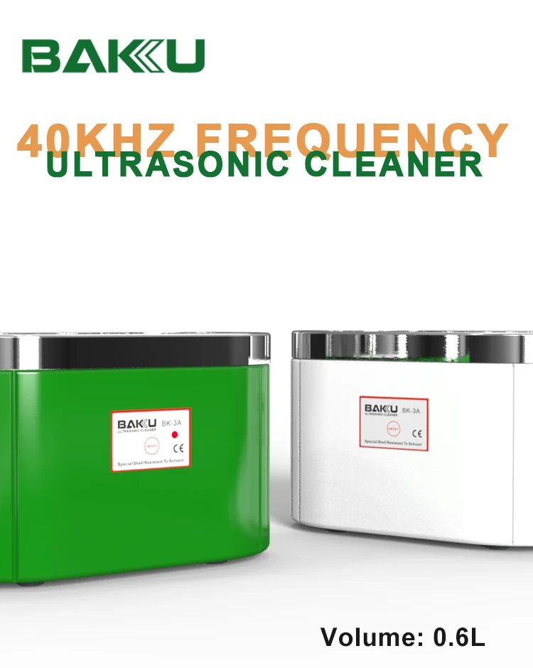 BAKU BK-3A household ultrasonic cleaner for jewelry cleaning