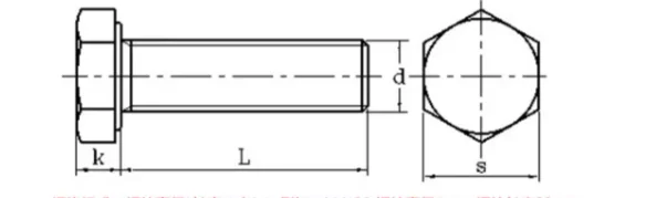 product high quality excellent din933 hex bolts professional fastener black coating steel structure hexagonal bolt-64