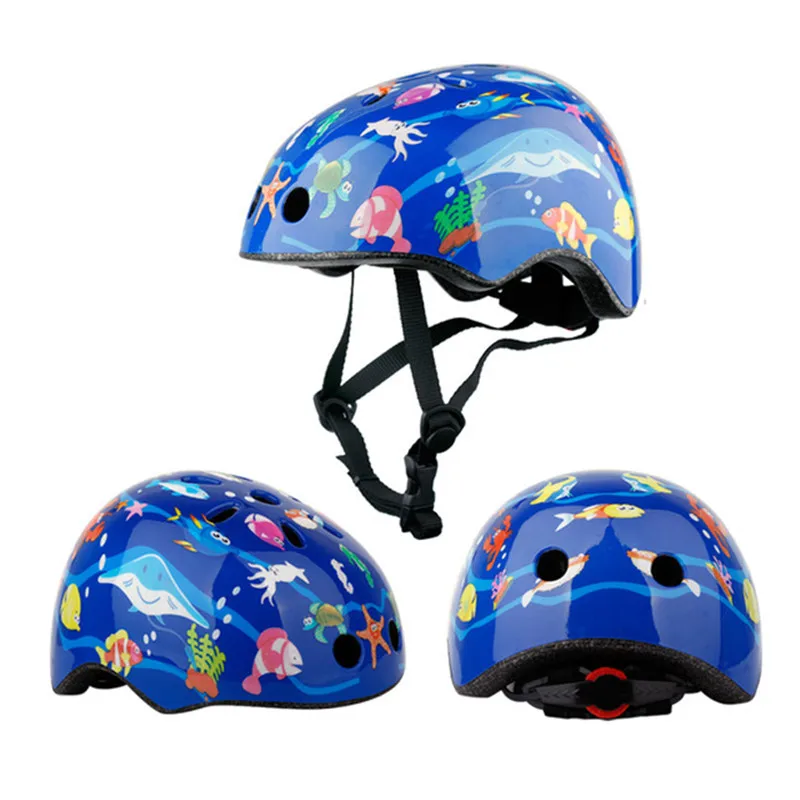 bike helmet 8-14 Triple 8 Lil 8 Kids - Staab Edition - Neon Blue special aerodynamic design and breathable foam Korimefa Kids Bike Helmet Toddler