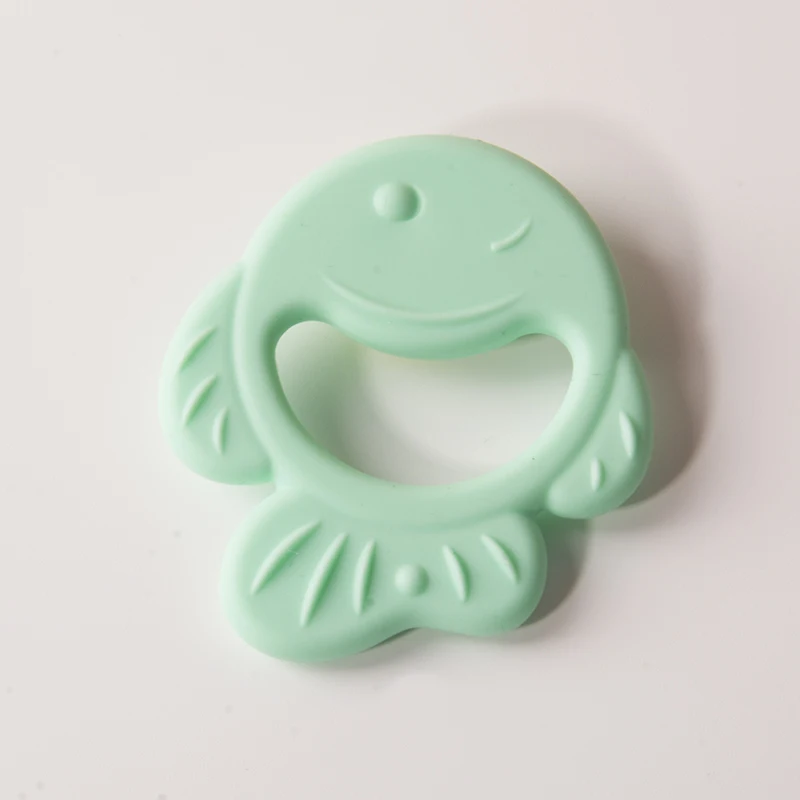 New design without Bpa insect shape baby teething toy silicone newborn teether
