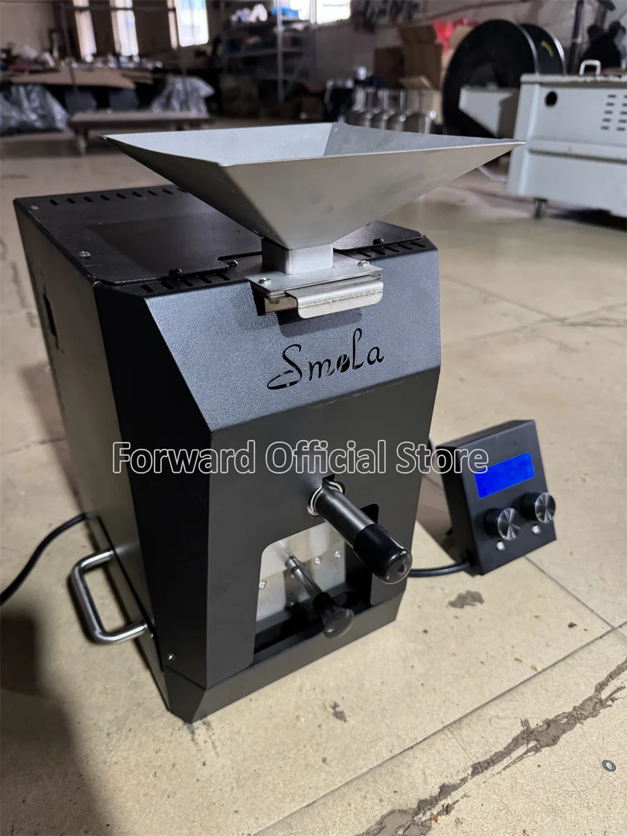 小型500g業務用コーヒー豆焙煎機 電動ドラムロースター ステンレス製