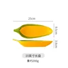 10 inch-corn plate yellow