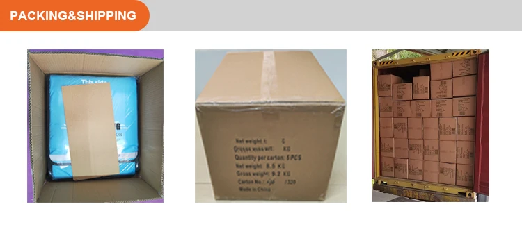 Packaging & shipping specifications