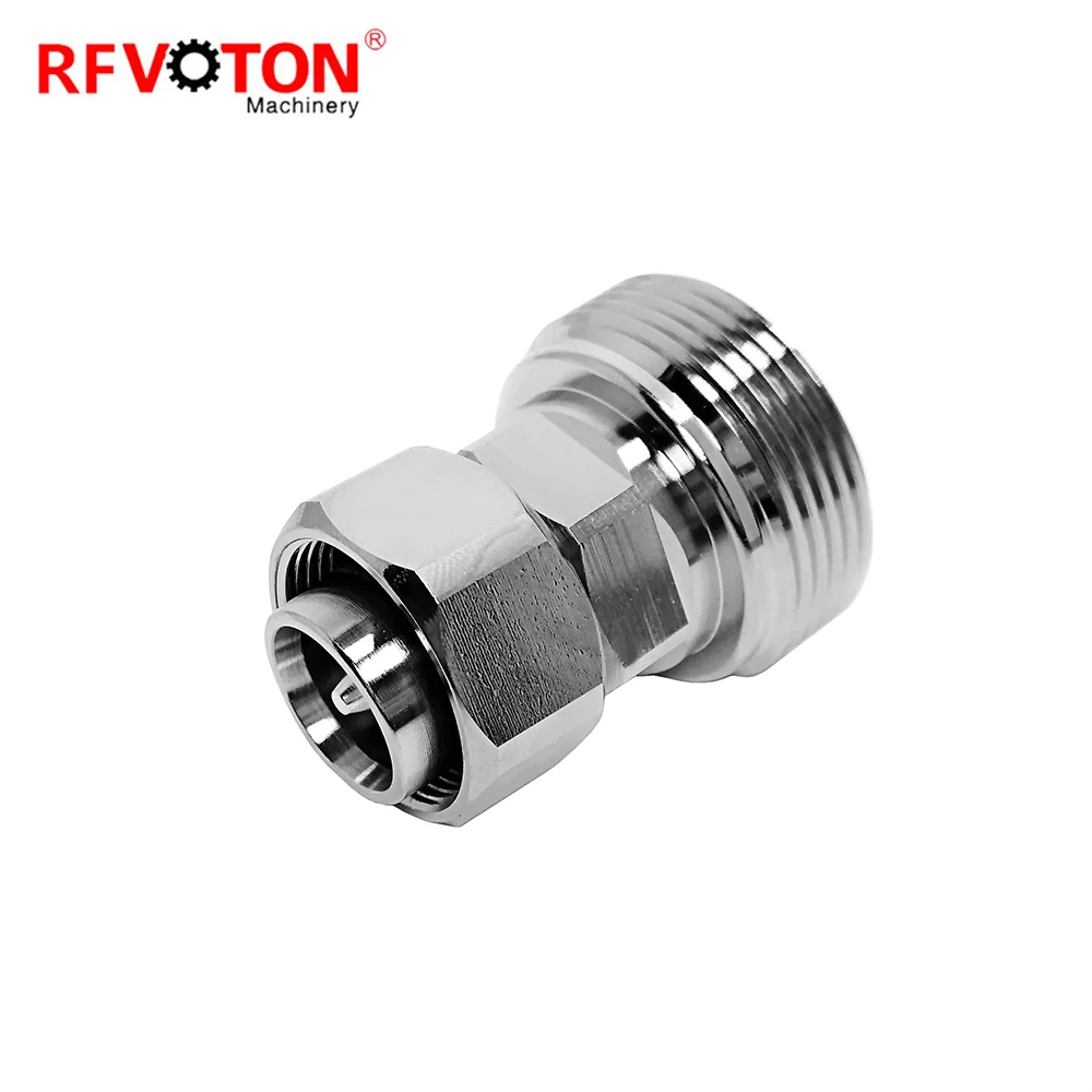 rf coaxial connector 4.3-10 mini din male to 7/16 Din female rf adaptor supplier