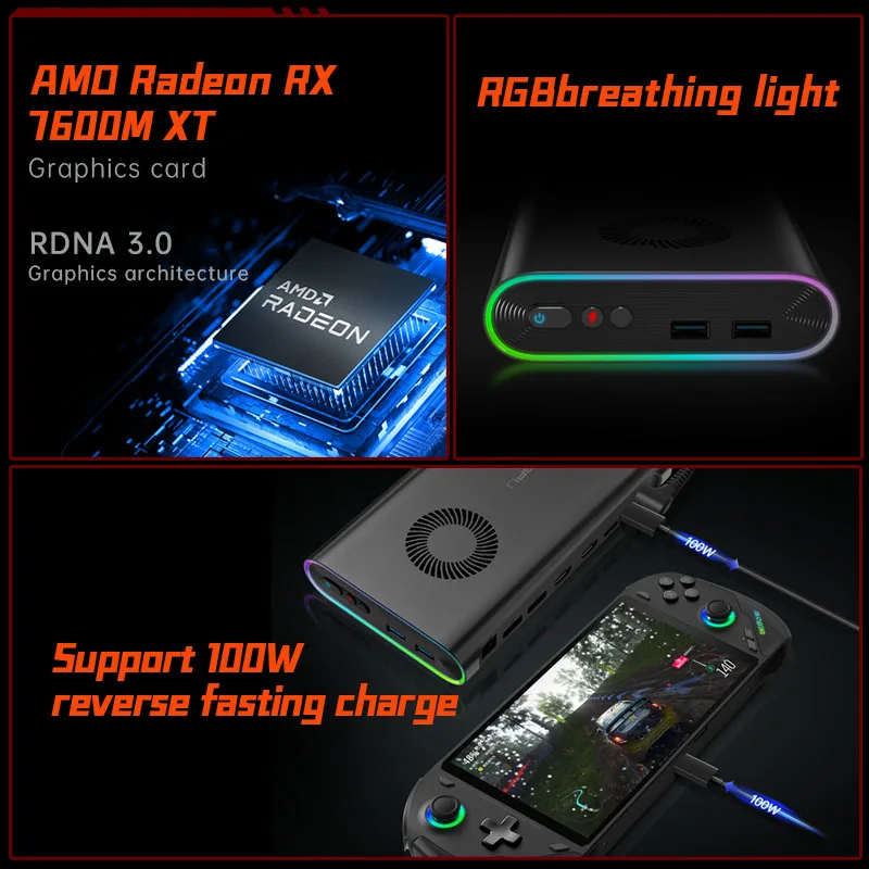 Onexplayer Onexgpu AMD Radeon RX 7600M XT Graphics Card