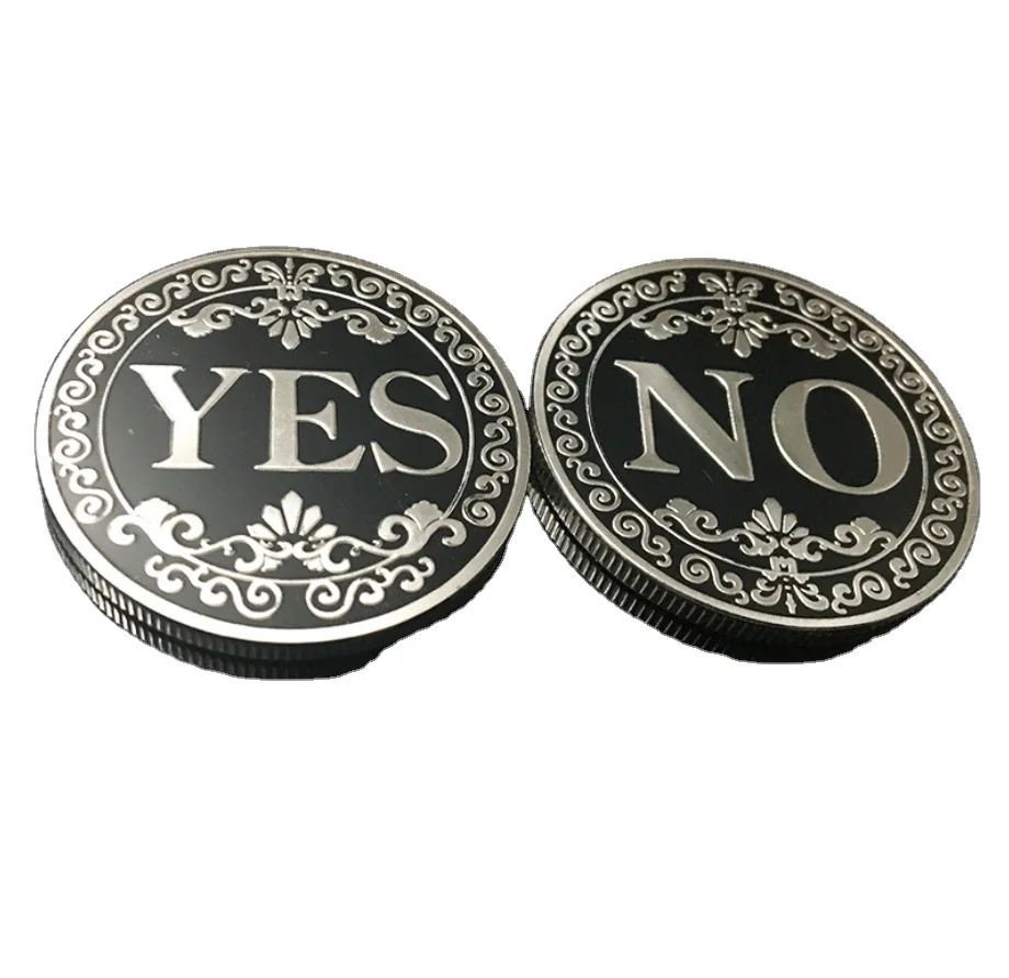 Alibaba.com: YES or NO Decision Coins, silver plated, commemorative coin :  Trade assurance available, connect with suppliers offering CE, BV, ISO  certified products