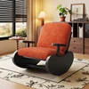 Montatura Sunshine arancione-velluto a coste-nero