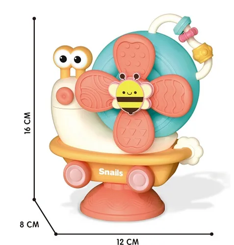 Лидер продаж 2023 Спиннер на присоске DF игрушка Детский спиннинговые Игрушки для малышей музыкальное колесо обозрения