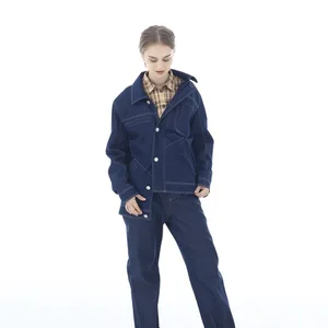 Heavy Duty Work Jacket Wholesale Engineering Technician Unisex Uniform Optional Logo