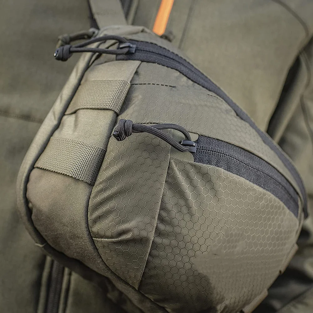 FREE SAMPLE Assault Shoulder Bag Concealed Chest Sling Bag CCW Bag (ranger Green)