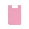 Single layer card sticker, pink.