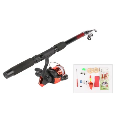 Angelrute Carbon - Telescopic Fishing Rods & Reel Sets