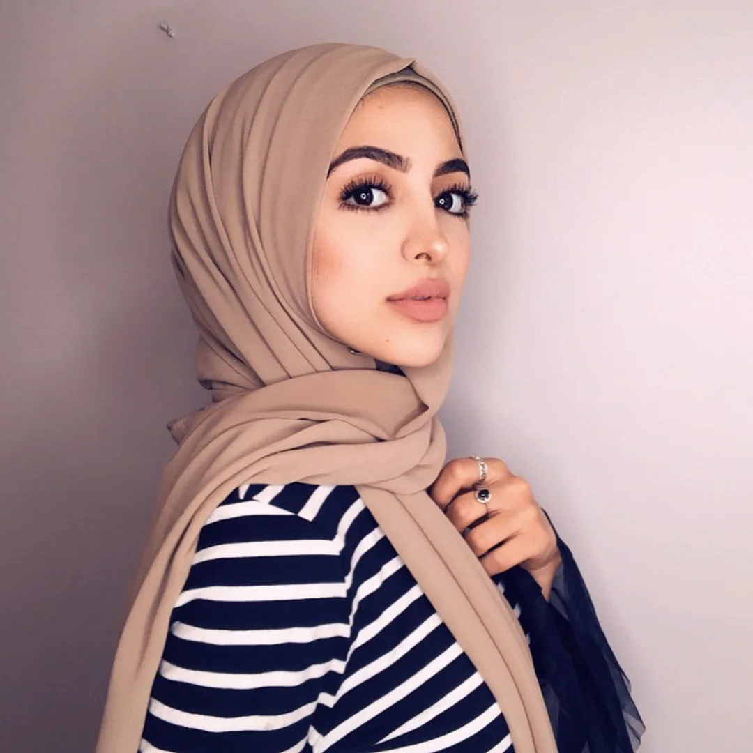 Wholesale Many Colors Muslim Kuwaiti Pins Warm chiffon Women Hijab Jersey Scarf India