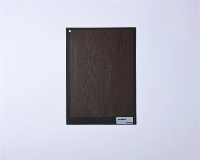 Factory Supply  Stain Resistant No Delamination Fingerprint Resistant Pp Decorative Film Pvc Decorative Film