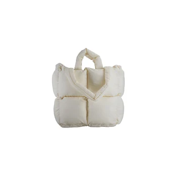 OFF-WHITE Puffy Bag Nylon Small Anthracite