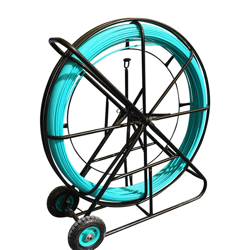 duct rodder price 12mm*300m fiberglass duct rodder 16mm fiberglass