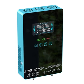 New Function Glass LCD Touch Screen off Grid Hybrid Solar Inverter in Turkey PV Voltage 120v-450vdc