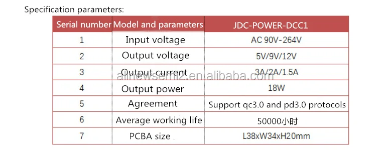 One-Stop Factory sales charger power module 18W single port type-C mobile phone PD fast charging module  AC-DC fast charging