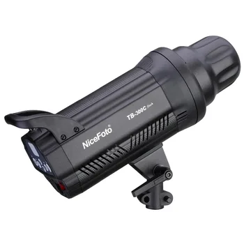 NiceFoto TB-300C 300W Studio Flash Light Fast Recycle Time Touch-type Control Panel Indoor Lighting Photographic Equipment detail image