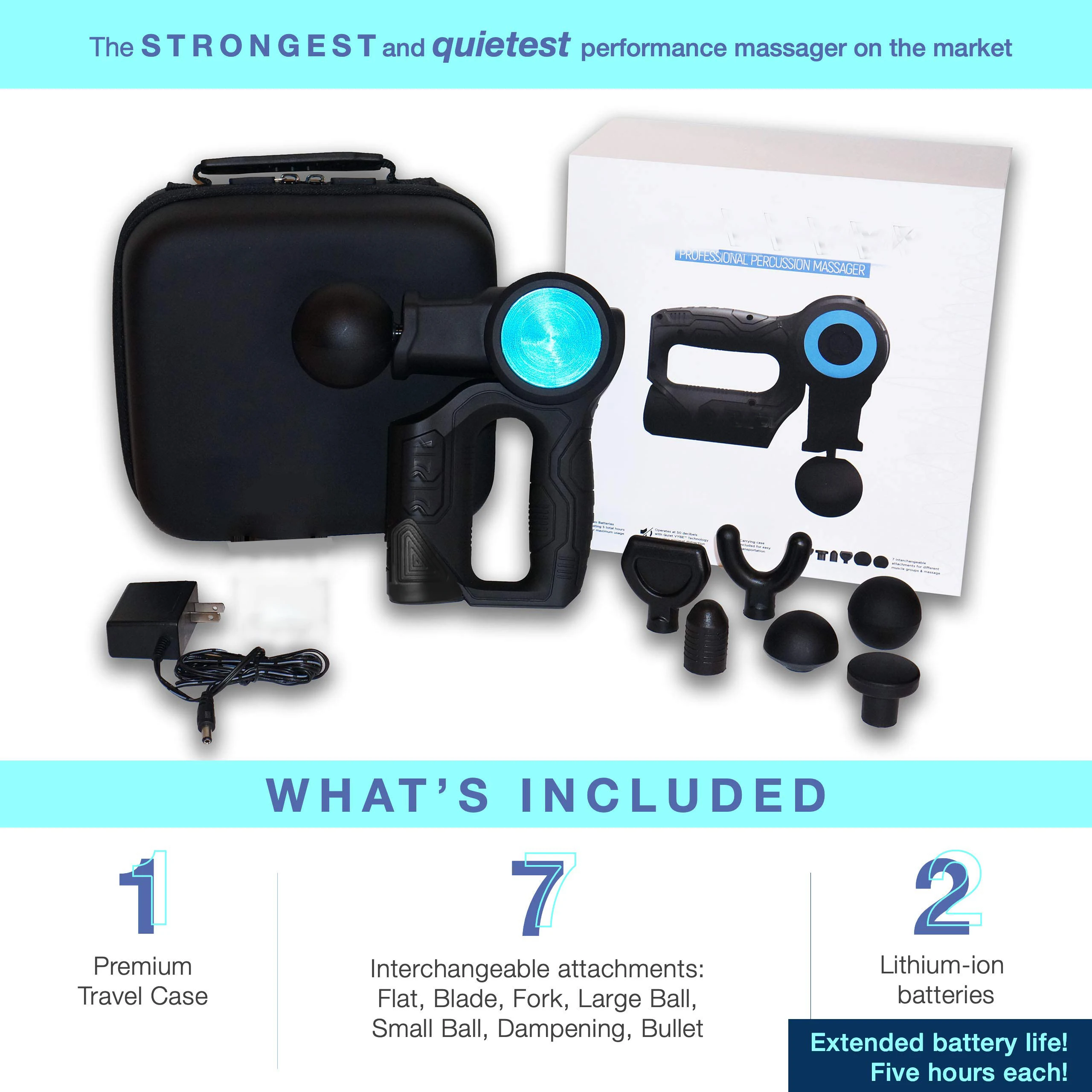 Crifit Model 7, High quality massage gun pro with