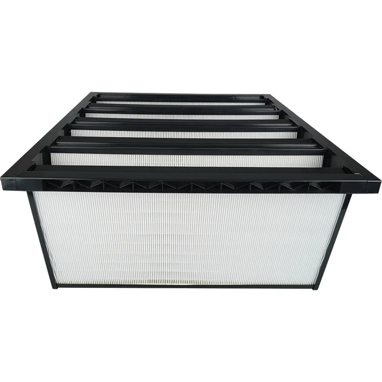 High Performance V Bank Fiberglass + ABS Plastic air Filters