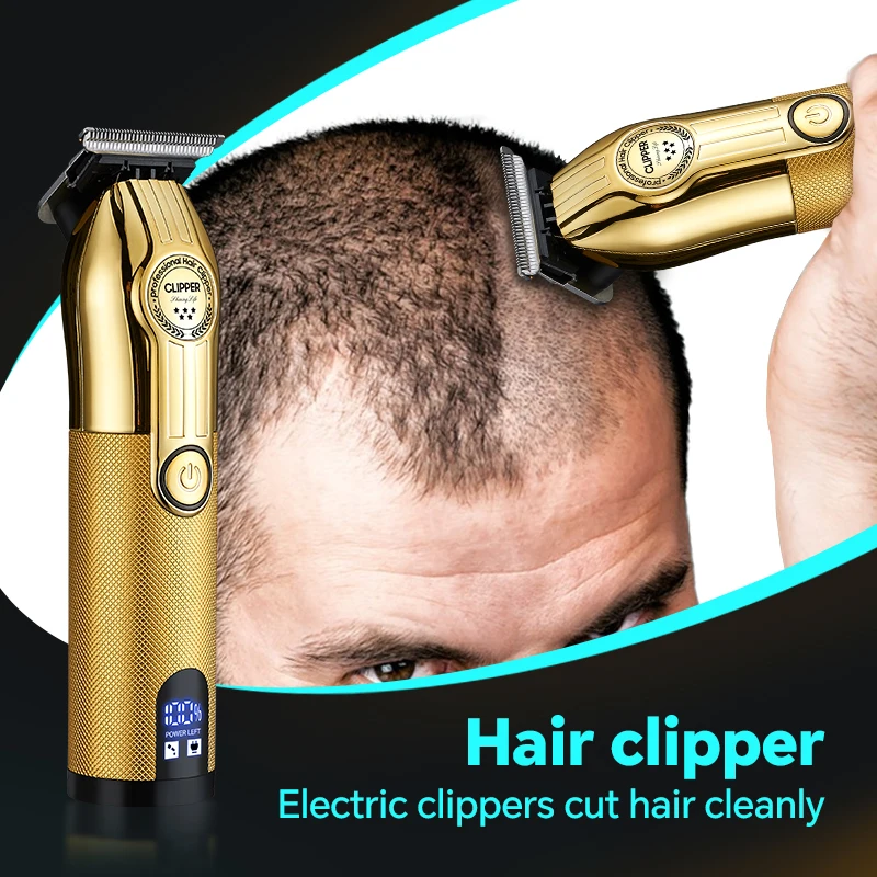 USB Charging Electric Hair for Clipper Household Scraper & Pusher Carver with Stainless Steel Blade English Operating Instructio factory