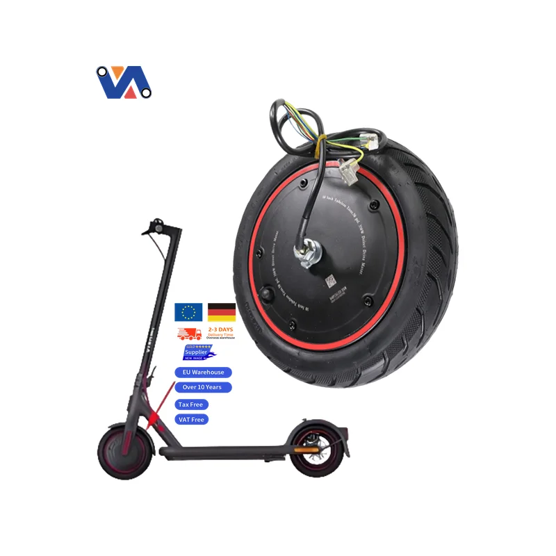 New Image EU Stock 10-Inch Wheel Engines 350W 36V Electric Scooter 60/70-7.0 Tubeless Tire Motor Scooter Accessories for Mi4Pro
