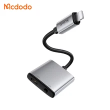 Mcdodo 554 For Iphone To 3.5Mm Aux Audio Charging Adapter Headphone Jack Adapter Splitter For Iphone Ipad