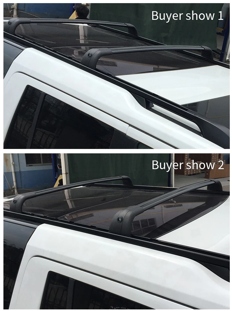 Noble Custom Aluminum Cross bar Roof Rack Rails Car Roof Rack for LAND ROVER DISCOVERY 4 Roof Rack DISCOVERY 3 manufacture