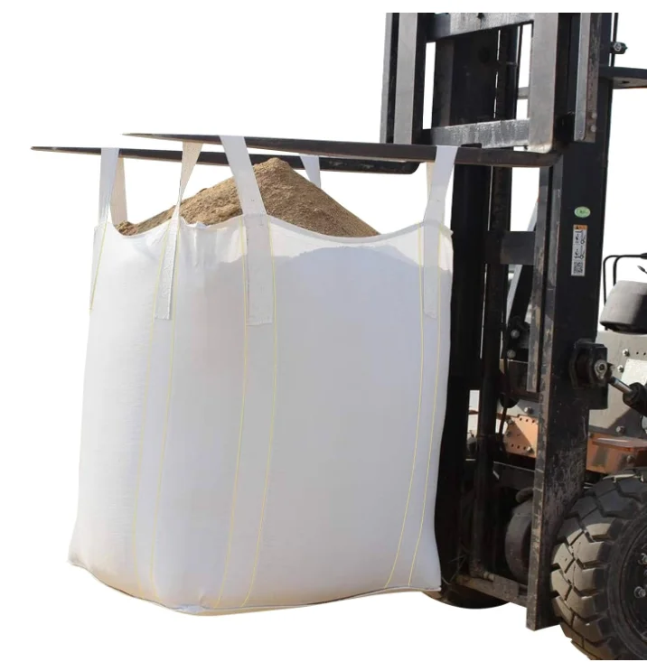 High Quality 1 Ton 2 Ton PP Super Sack Grain Maize Sugar Salt 1000kg Plastic Ton Bag