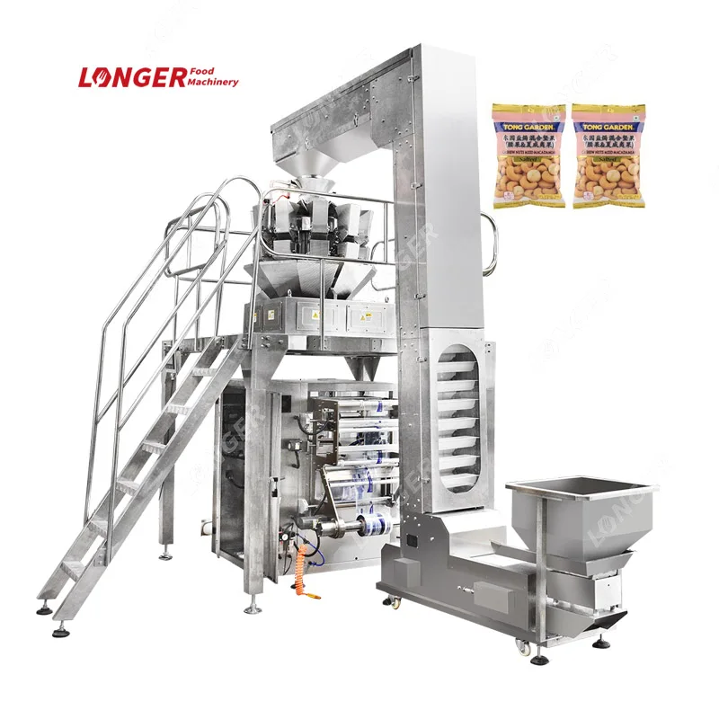 Factory Price Automatic Small Lays Potato Chips Packing Machine with Nitrogen