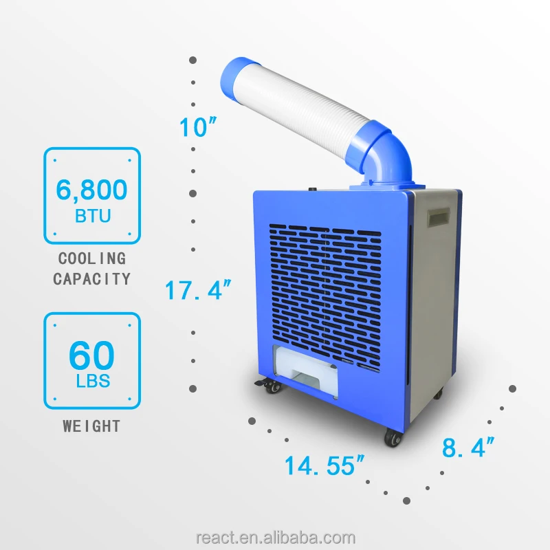 Boston Innovative Products Portable Air Conditioner 6800btu Industrial Air Conditioner Commercial Air Conditioner Portable