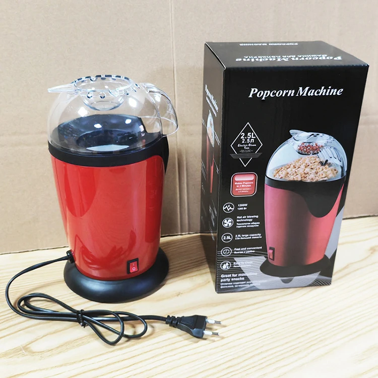 Mini Electric DIY Popcorn Machine Homemade Popcorn Popper Maker for Home