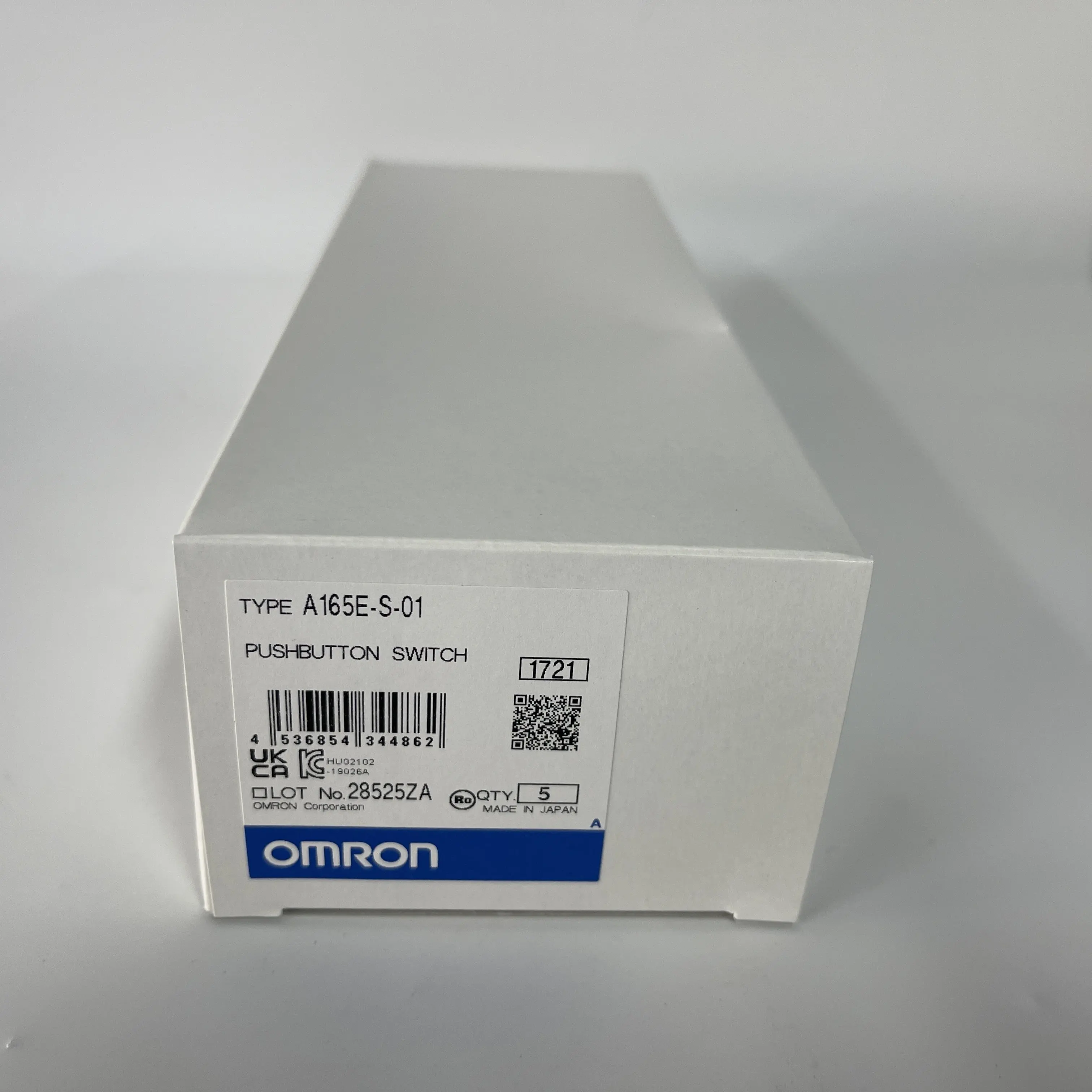 Omron Pushbutton Switch A165E-S-01