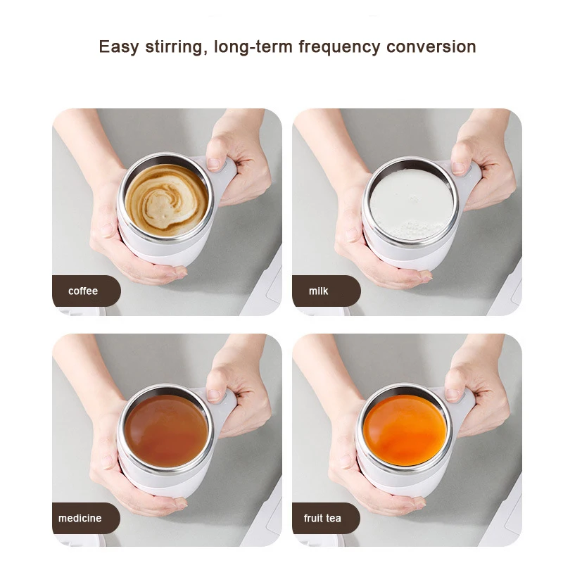 Automatic Self Stirring Magnetic Mug Lazy Smart Mixer Thermal Cup