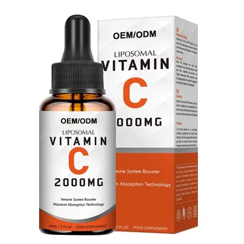 High Potent Dietary Supplements Boost Immune System Liquid Rich In Vitamin C Liquid Drops