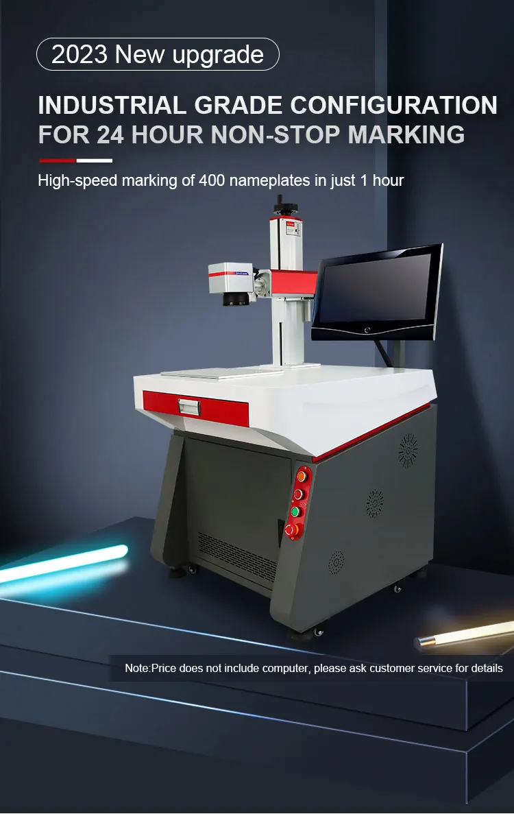 20w 30w 50w  Raycus MAX Desktop Fiber Laser  marking machine  Fiber Laser Marking Machine for metal manufacture