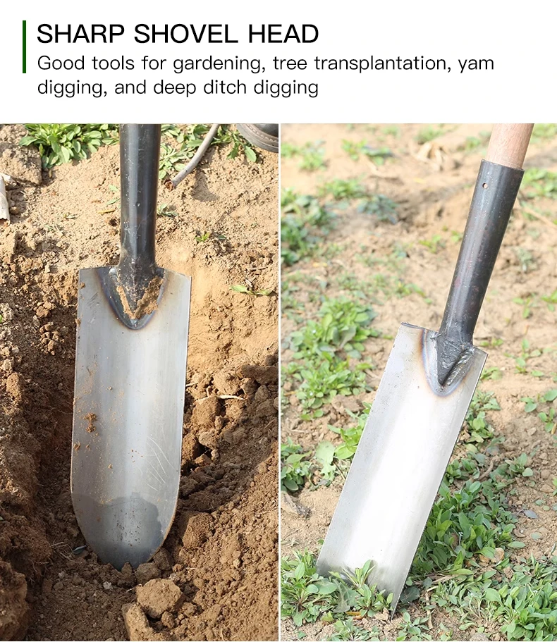 product hot selling metal spade farming digging tools industry agriculture camping garden shovel head-6