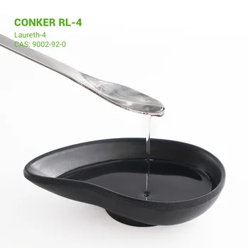 Raw Materials for Cosmetics  Emulsifier Laureth-4 CAS 9002-92-0 Daily Chemicals