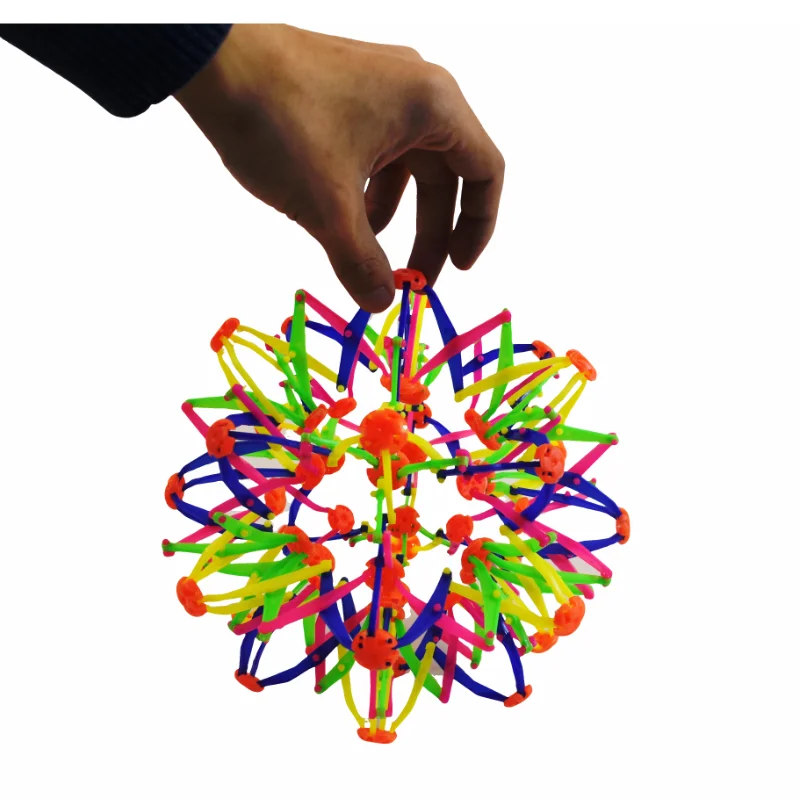 Kids Toys Telescopic Ball Toy Variety Flower Ball Parent-child Outdoor Game Throwing And Catching Creative Deformation Ball