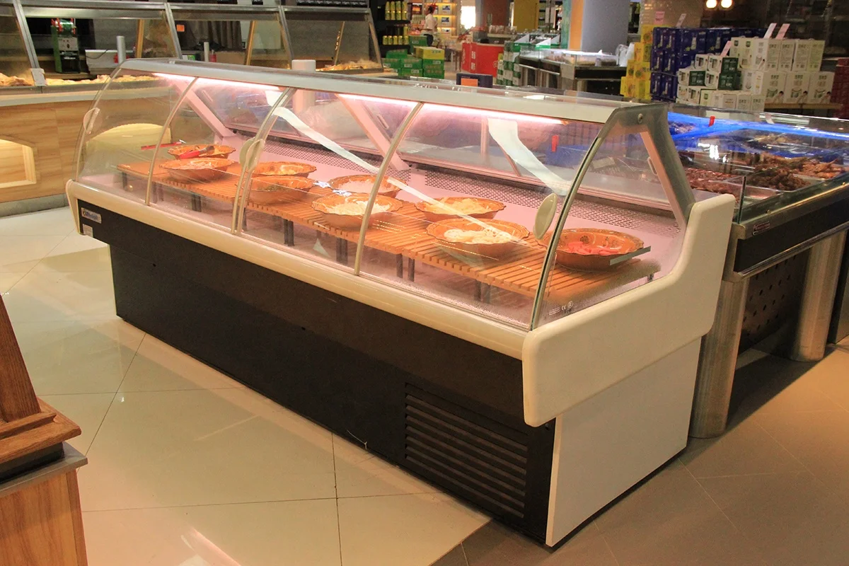 Fridge Display for Kebab Shop Meat Display Refrigerator Columbia