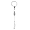 Knife Keychain-Retro Silver