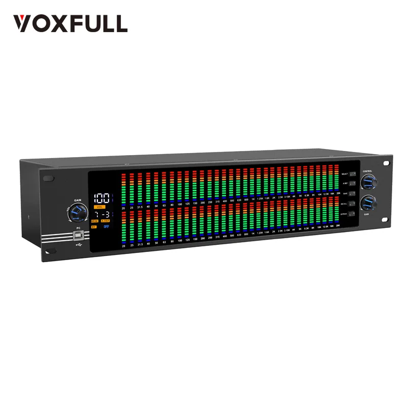 Voxfull EQ-888S высококачественный высокопроизводительный графический эквалайзер для профессионального DJ