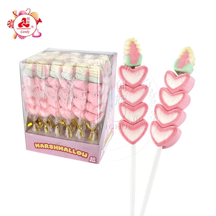 marshmallow lollipop